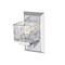Z-Lite Rubicon 1 Light Wall Sconce, Chrome & Clear 1927-1S-CH-LED - alternate 3